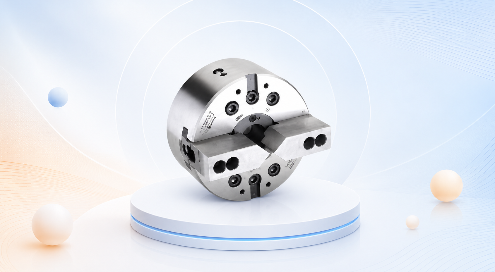 2 Jaw Power Chucks With Open Centre