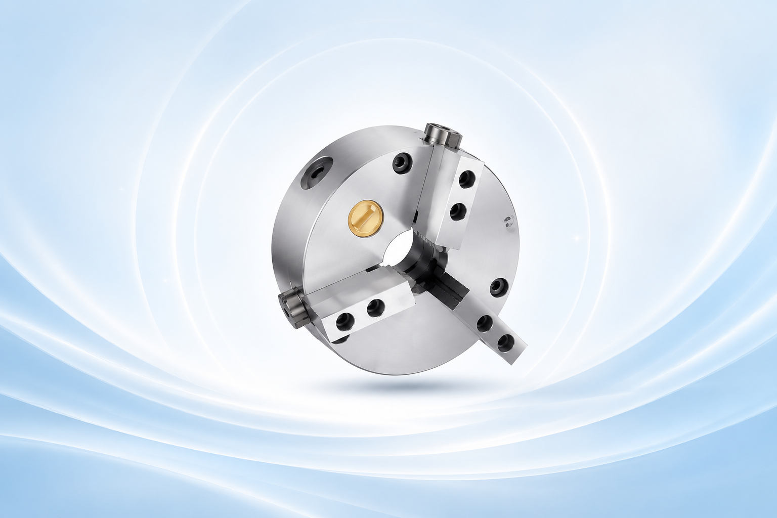 3 Jaw Chuck With Base